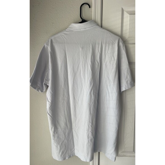 Sid Mashburn Polo Shirt Mens XL Short Sleeve Pima Cotton Blue-Gray Casual S76987 - Picture 5 of 7